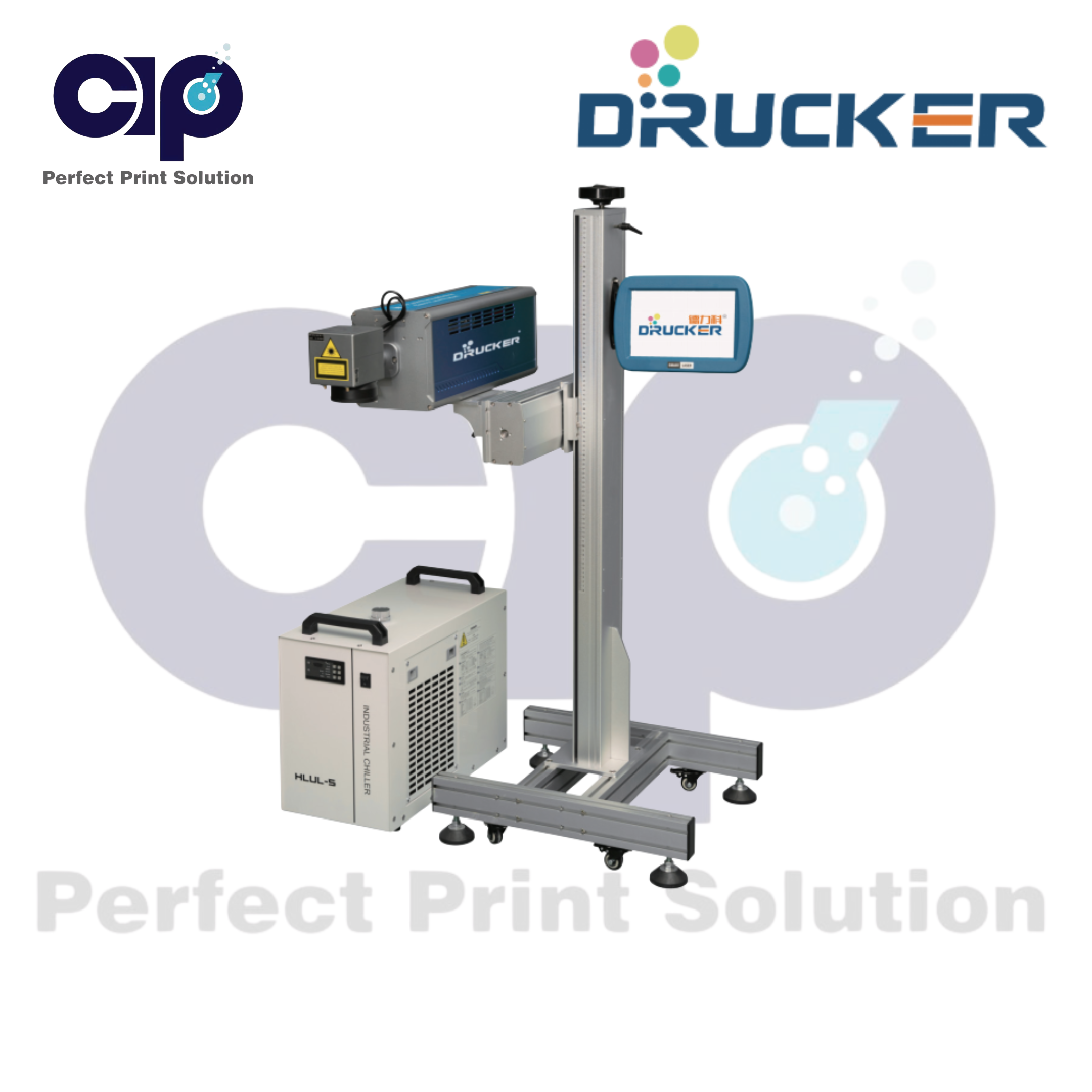 Máy in laser Drucker PU series (UV Laser Coder)